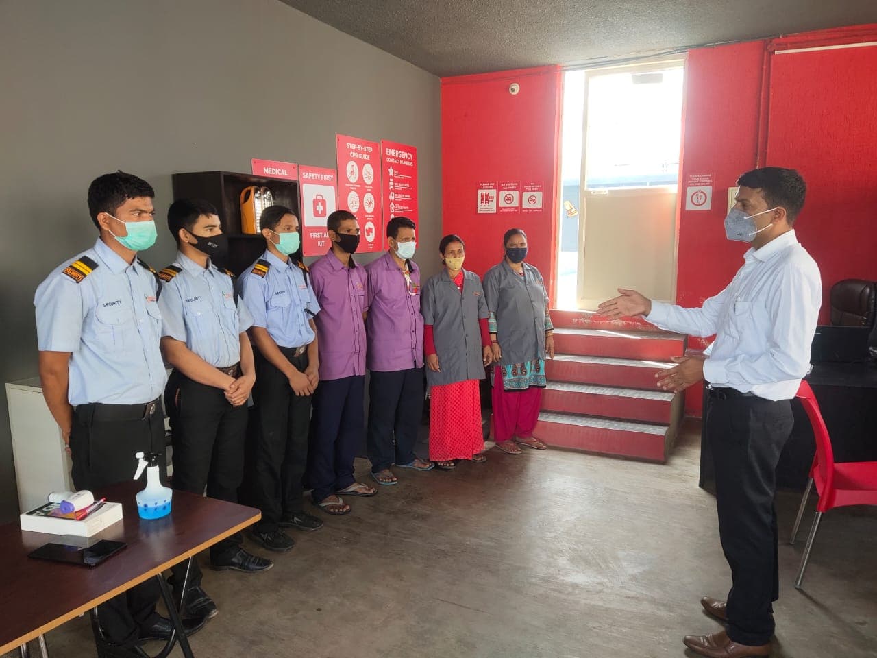 Professional facility management staff - Whitehand Services Bangalore